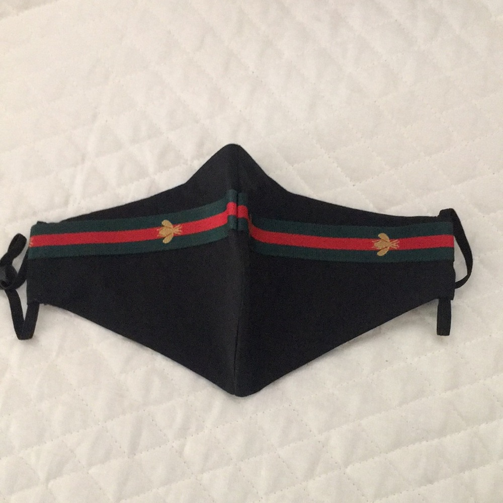 Washable Face Mask with Adjustable Ear Loops and toggle.